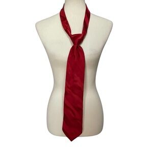 City of London Red Silk Tie